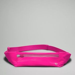 Lululemon fast and free running belt pink size XS/S